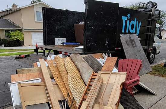 tidy wood Junk Removal in La Habra, CA